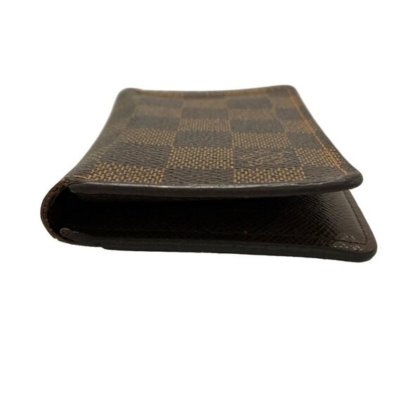 LOUIS VUITTON Organizer de Poshe N61721 Ebene Damier - MI1057 Card Case - Picture 3 of 10